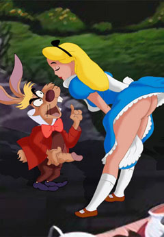 Alice in Wonderland Dirty Cartoons