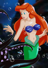 Hot Ariel and Ursula