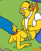 Simpsons outdoor fucking