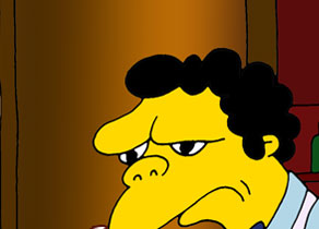 Moe from Simpsons