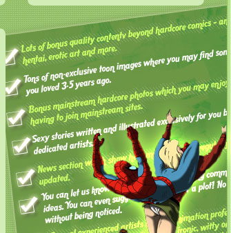 Spiderman Cartoon porn